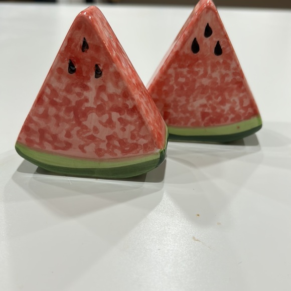 Watermelon Salt and Pepper Shakers - Picture 1 of 5